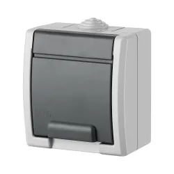 AQUANT 2K Socket Gray - IP55