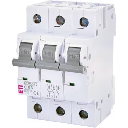 ETIMAT 6 Circuit Breaker - 63A 3P 6KA