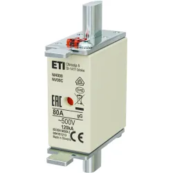 Industrial time-delay fuse link 500V BM WT-NH