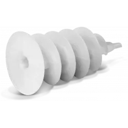 Kołek spiralny do styropianu 50 mm - idealny do montażu
