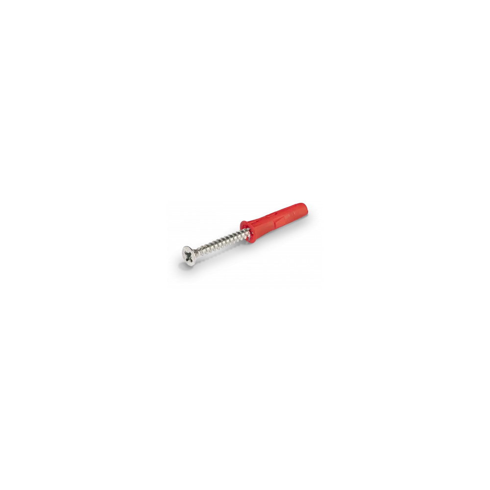 Kołek uniwersalny UNO 6 x 28mm z wkrętem Rawplug
