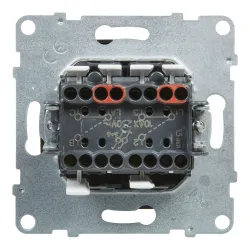 Łącznik uniwersalny SUNO 2 - czarny 10AX 250V