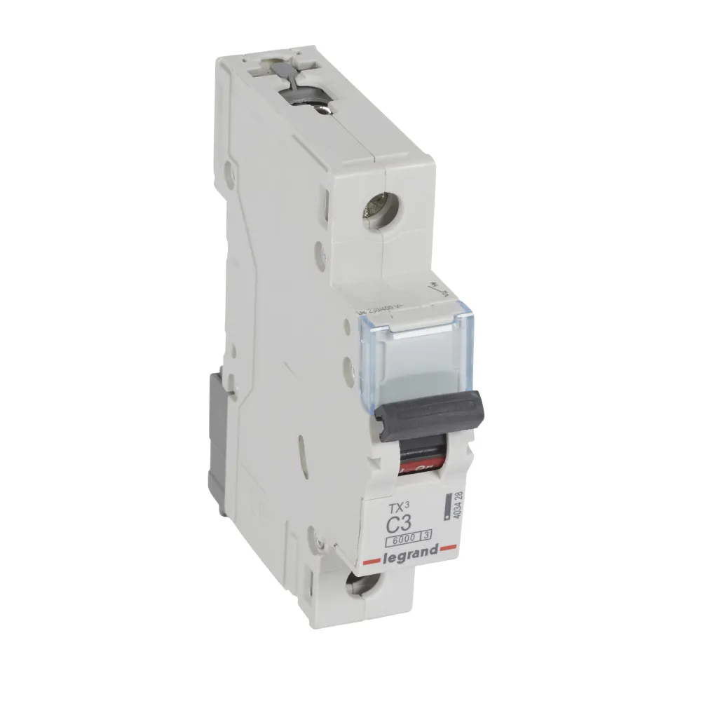 S301 TX3 Circuit Breaker 3A 1P 1M 6KA