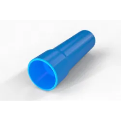 RHDPE 50/3.5-6 NK NIEBIESKI RURA OSŁONOWA GŁADKA PRZEPUSTOWA Z KIELICHEM HDPE FI50/43