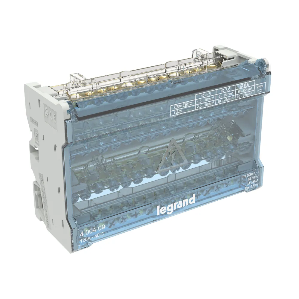 Distribution Block BR 4-15 - 125A Modular