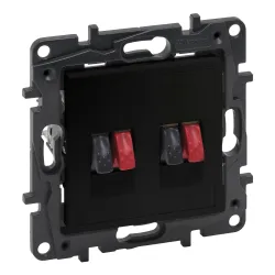 NILOE STEP Black Speaker Socket
