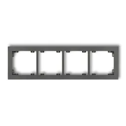 Ramka Deco Grafit 4x - Elegancja i styl