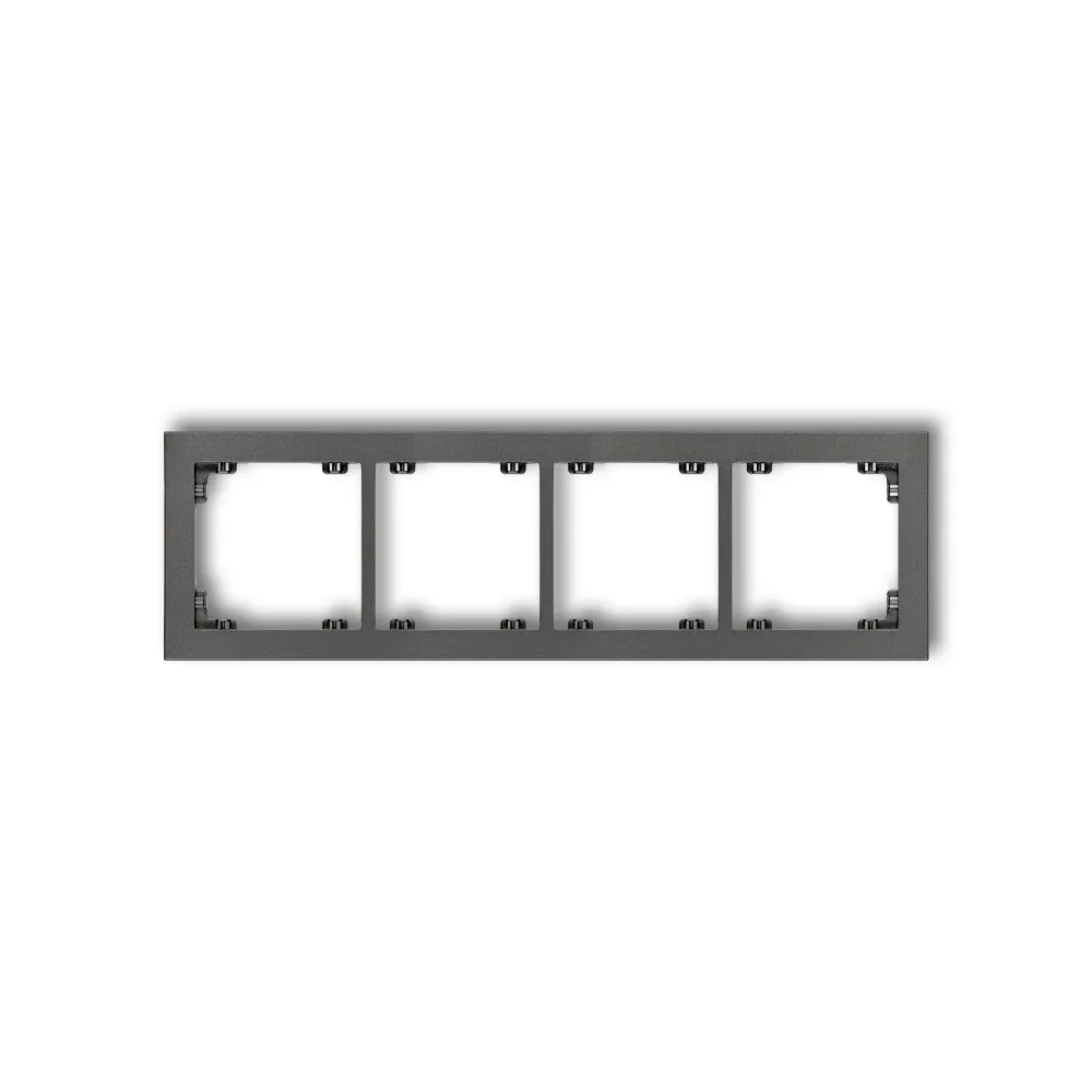 Ramka Deco Grafit 4x - Elegancja i styl