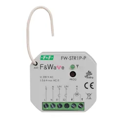 FW-STR1P-P Radiowy sterownik rolet 230V