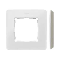 1-gang frame warm white - elegant accessory