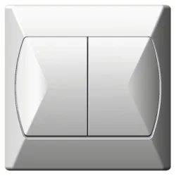 Akcent White Serial Connector - 10AX 250V