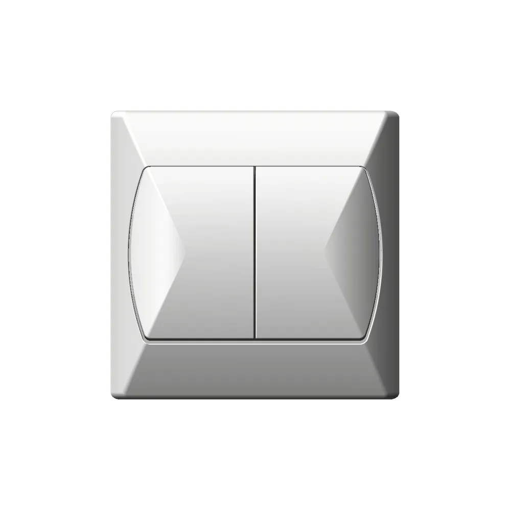 Akcent White Serial Connector - 10AX 250V