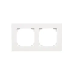 SIMON 55 WHITE MATT FRAME 2X LINE