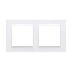 SIMON 10 WHITE 2X Frame - an elegant choice