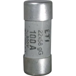 Wkładka topikowa cylindryczna zwłoczna 22X58 20A