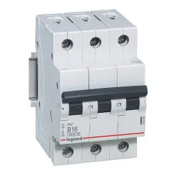 RX3 B 16A 3P 3M 6KA circuit breaker