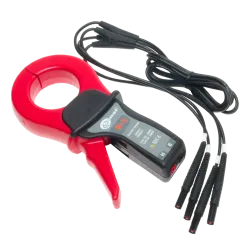 N-1 tongs with two-core cable - resistance measurement