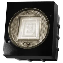 Lambda Doorbell Button - Black IP40