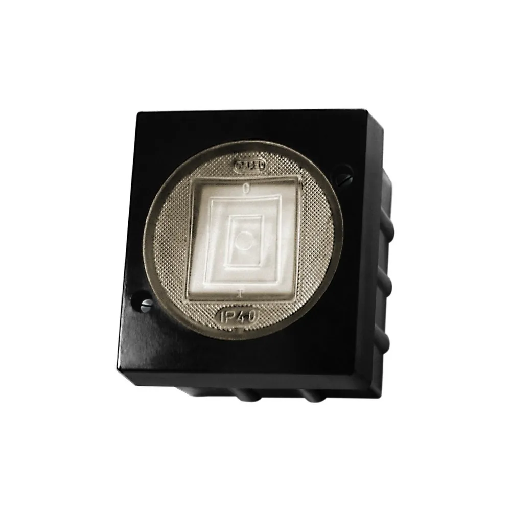 Lambda Doorbell Button - Black IP40