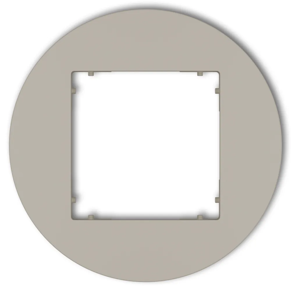 Mini Taupe - Uniwersalna Ramka Okrągła