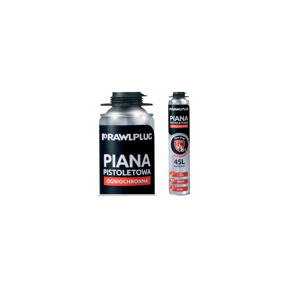 Piana pistoletowa ogniochronna 750ml - skuteczna izolacja