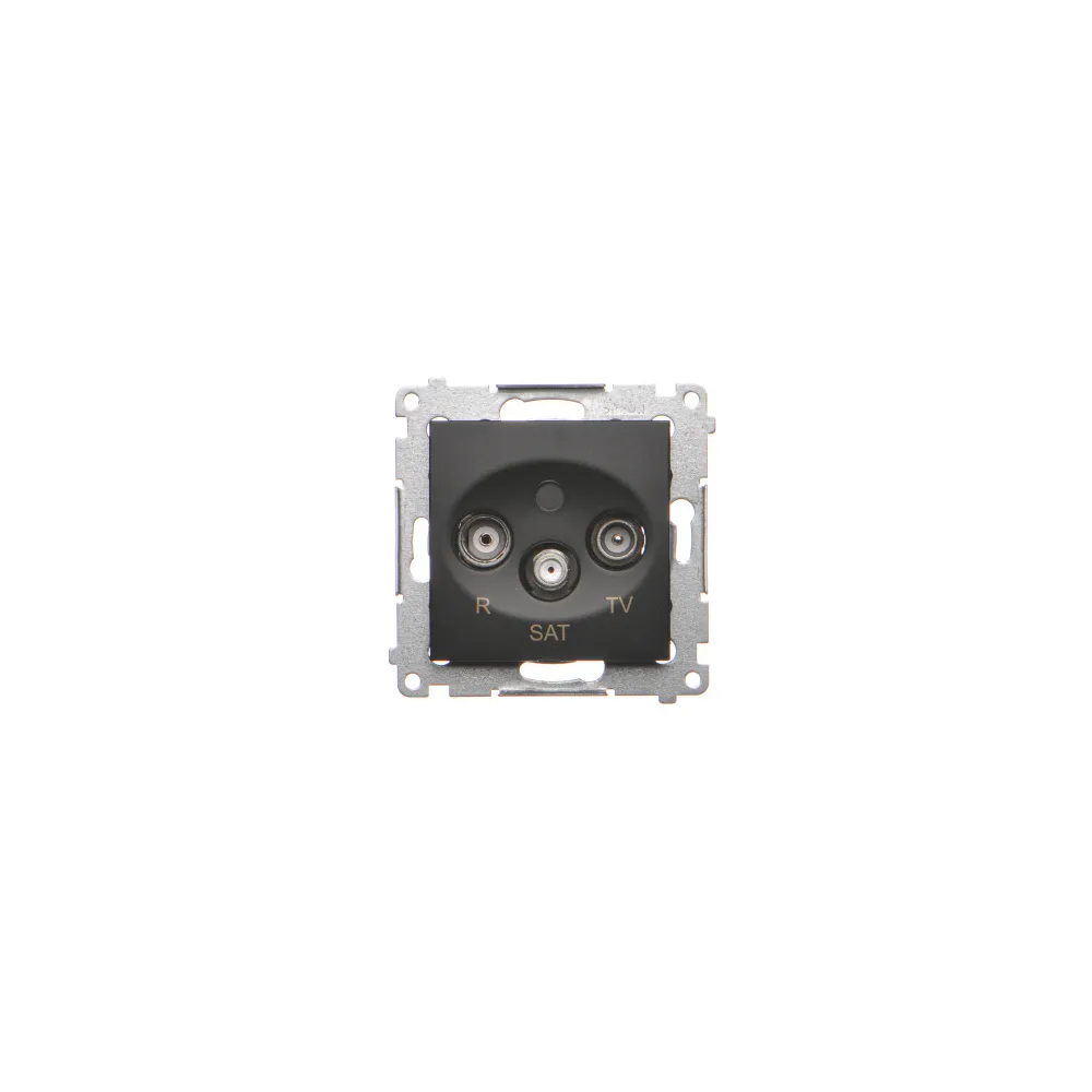 Simon 54 RTV-SAT Module - Matte Black