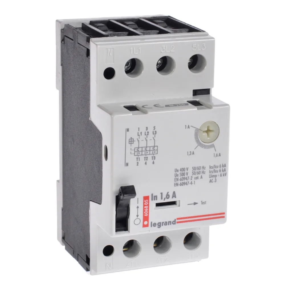 Motor circuit breaker M250 - 1.6A 230V AC