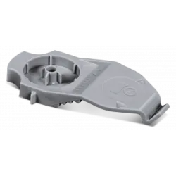 Mount for flat flush-mounted cables, reinforced PA, 17 mm