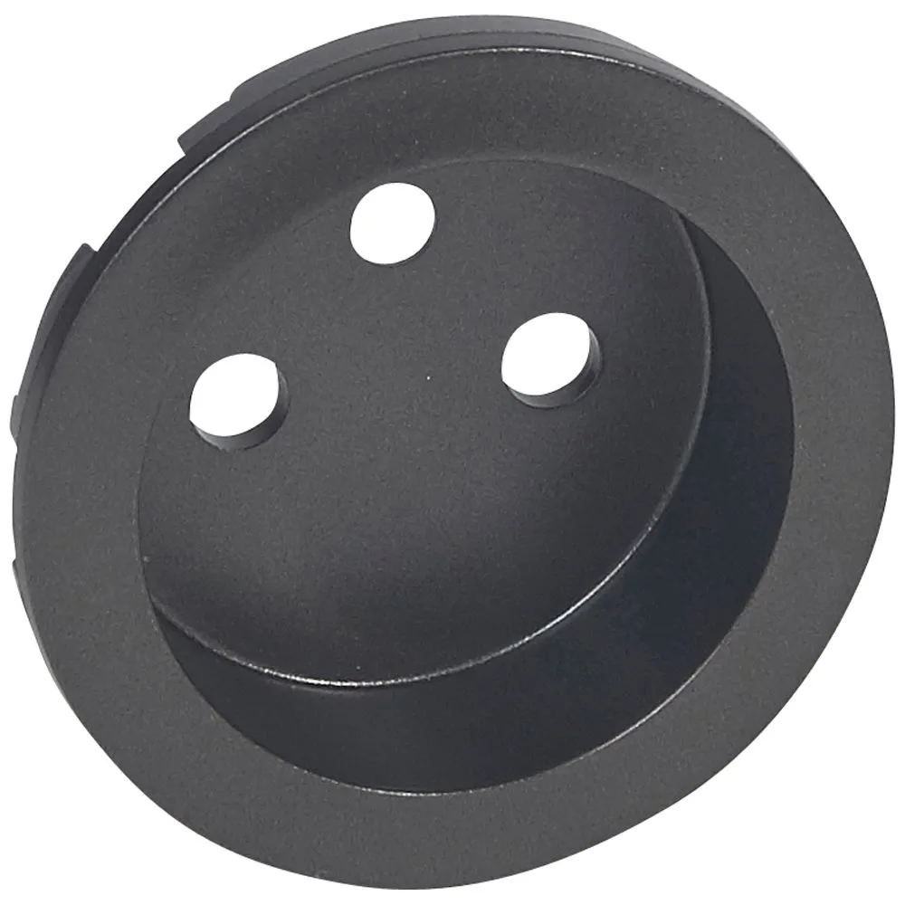 Celiane graphite module for 1x socket outlets Z/U