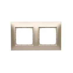 SIMON 54 PREMIUM GOLD MATT FRAME 2X - elegant fittings