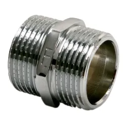 Nypel mosiężny 3/8&quot; chromowany