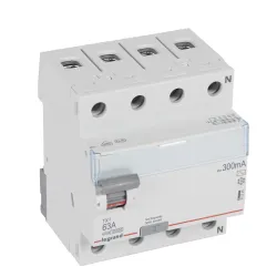 P304 DX3 63A - AC 300mA Residual Current Circuit Breaker