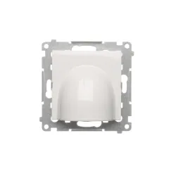 Simon 54 Module White Cable Outlet