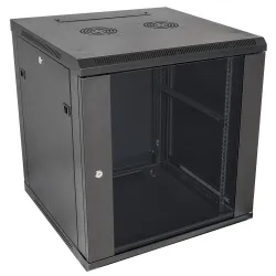 19" wall-mounted cabinet - the perfect solution for installation