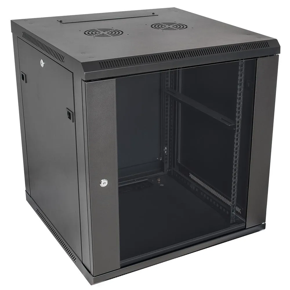 19" wall-mounted cabinet - the perfect solution for installation