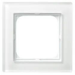 SONATA FRAME WHITE GLASS FRAME 1X 6MM