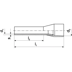 Końcówka tulejkowa TE 6-18/100 - Wysoka jakość