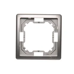 Ramka SIMON BASIC STANDARD INOX 1X