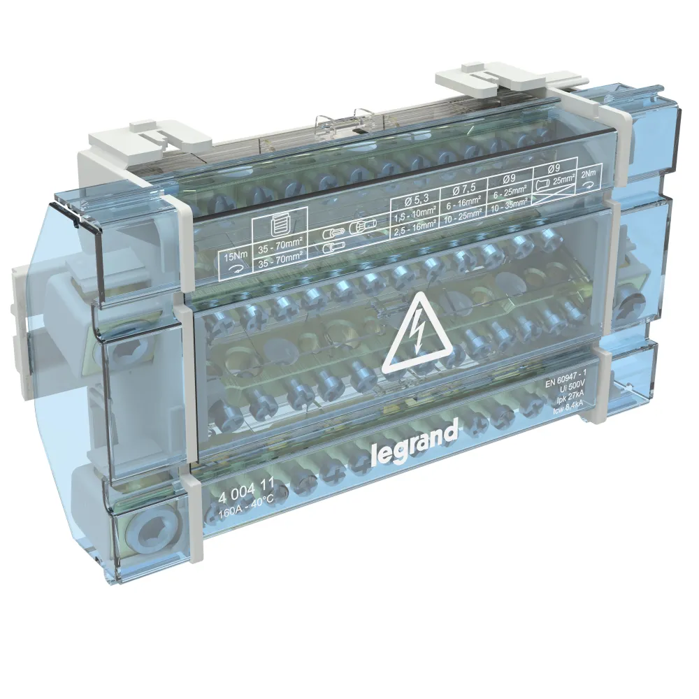 Modular distribution block 160A 4P - High quality