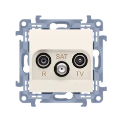SIMON 10 RTV-SAT Socket – End Module