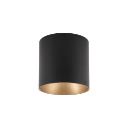 EYE TONE BLACK/GOLD CEILING SPOTLIGHT TUBE NT 1X GU10