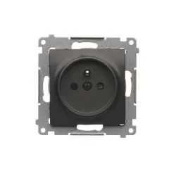 Simon 54 Anthracite Module - elegant socket