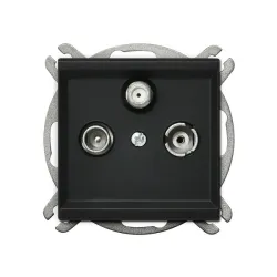 RTV-SAT SONATA module black metallic