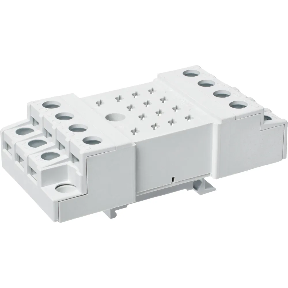 Gniazdo GZ14U 10A 250V AC do R15 4P - Szary