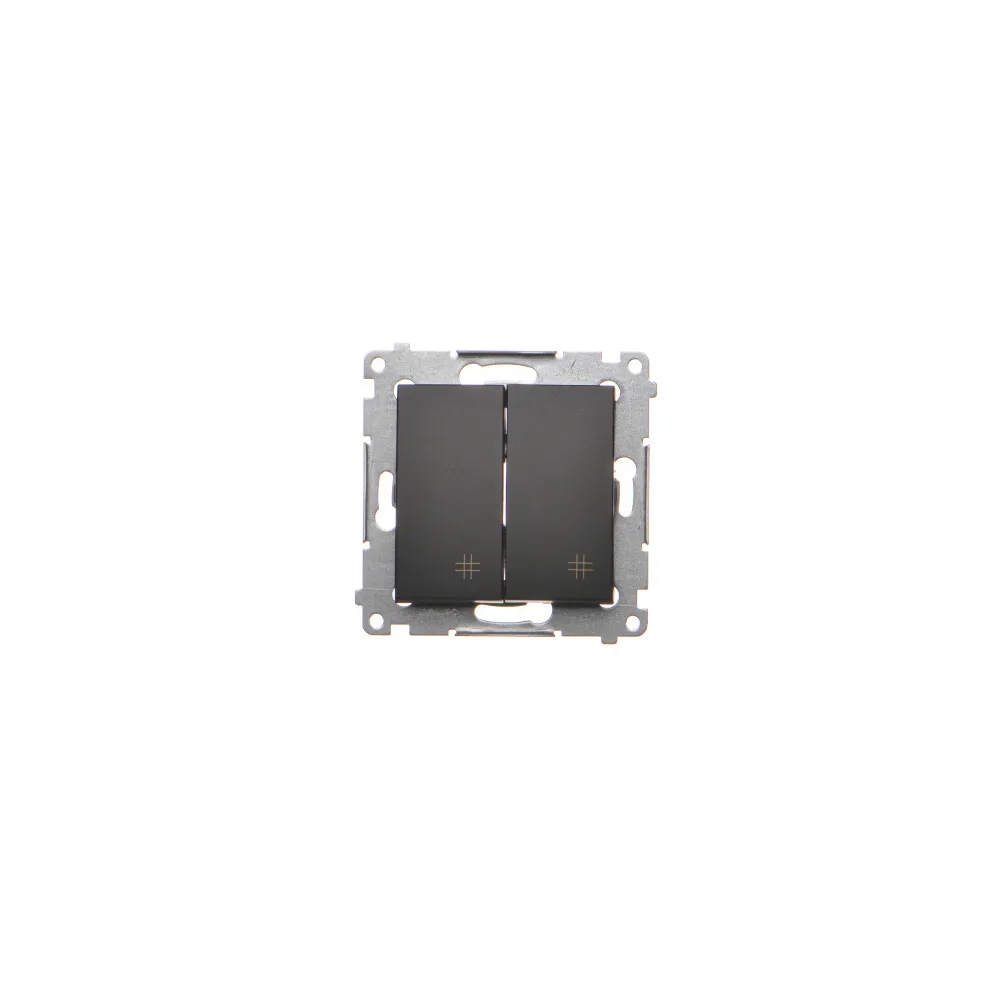 Simon 54 Matte Black Module - Elegance and Functionality