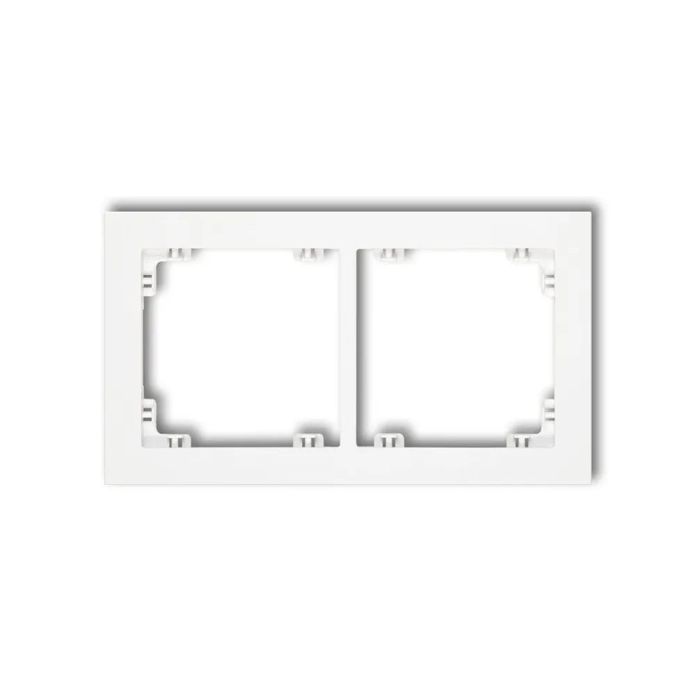 Ramka DECO BIAŁY 2X - elegancki design