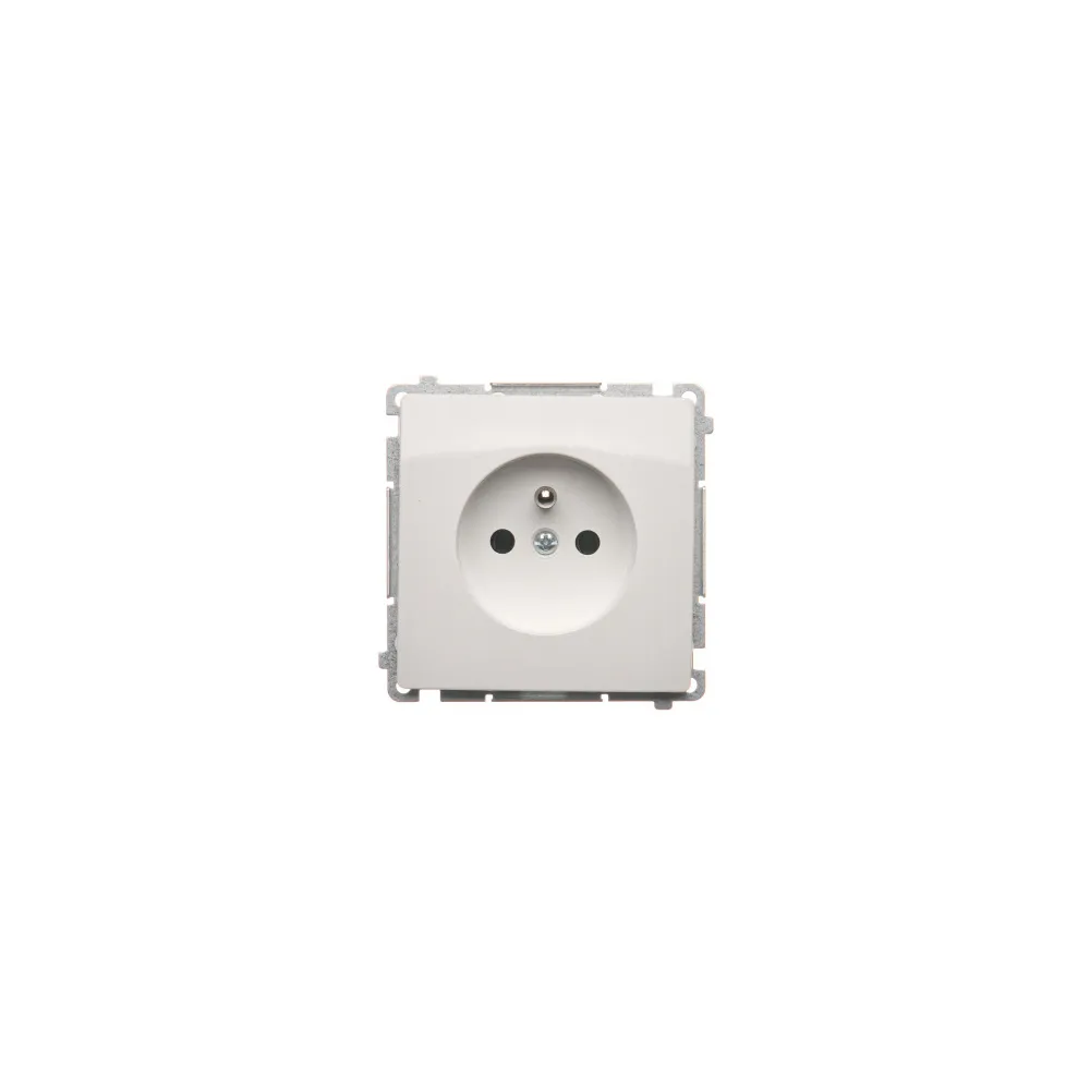 Simon Basic Socket Module - White Socket 1x TV/Radio