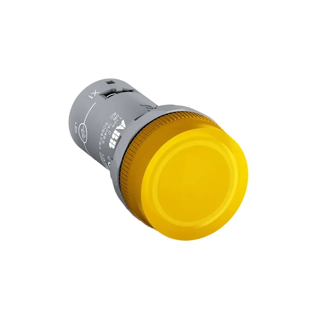 LED Indicator Light CL2-502Y - Yellow 24V AC/DC