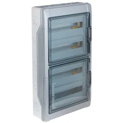 RN65 Distribution Board - 72M 4X 18M N+PE IP65 IK09