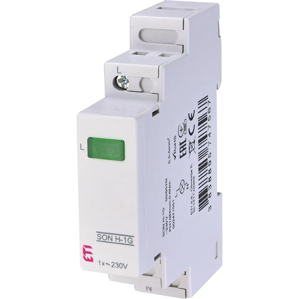 SON H-1G Lampka sygnalizacyjna - Zielona LED